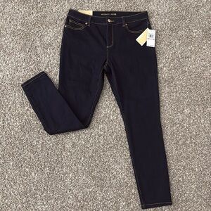Michael Kors dark wash skinny jeans Size 10
